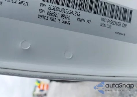 2014 Dodge Charger Sxt Plus z USA, uszkodzony, nr VIN 2C3CDXJG1EH341243